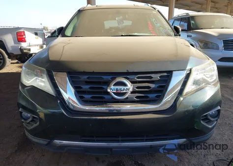 2018 Nissan Pathfinder Sv z USA, uszkodzony, nr VIN 5N1DR2MN4JC646856